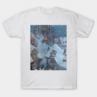 The Snow Queen by Edmund Dulac T-Shirt